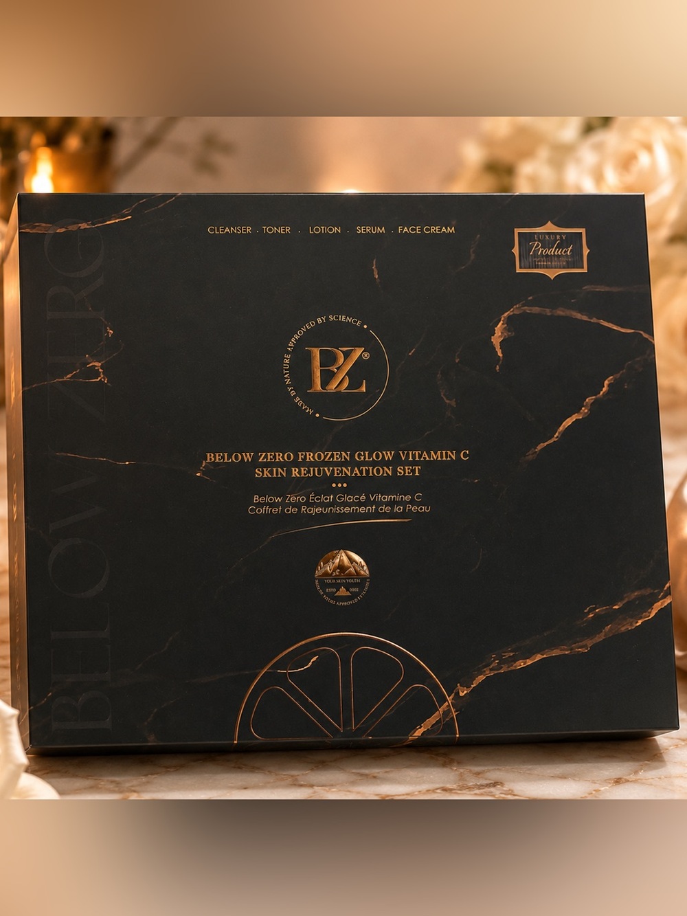 Below Zero Frozen Glow Vitamin C Skin Rejuvenation Set